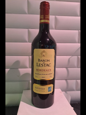 Vin rouge Bordeaux Baron de Lestac 75cl
